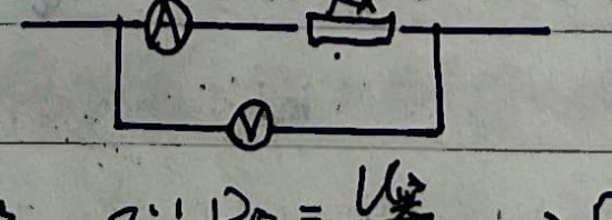Ammeter internal connection
