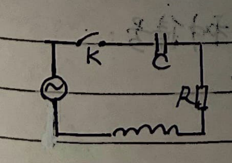 Forced LC oscillation circuit